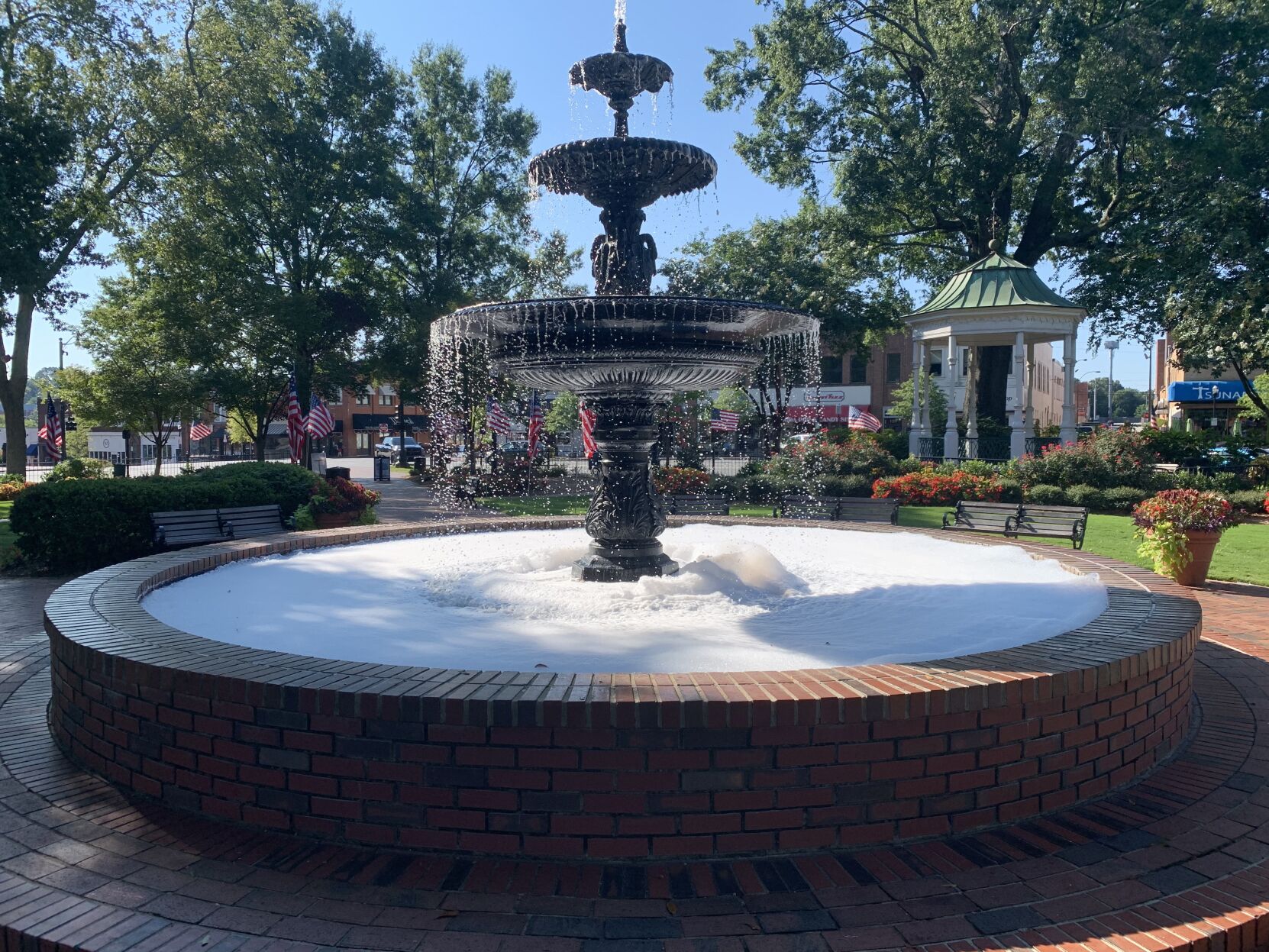 Sudsy Fountain 1